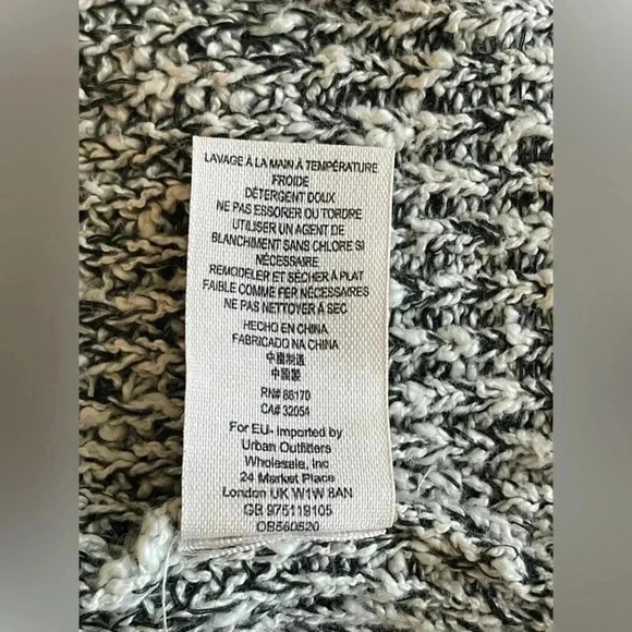 Free People Electric City Linen Blend Marled Pullover Sweater Women's Size S - Picture 6 of 9